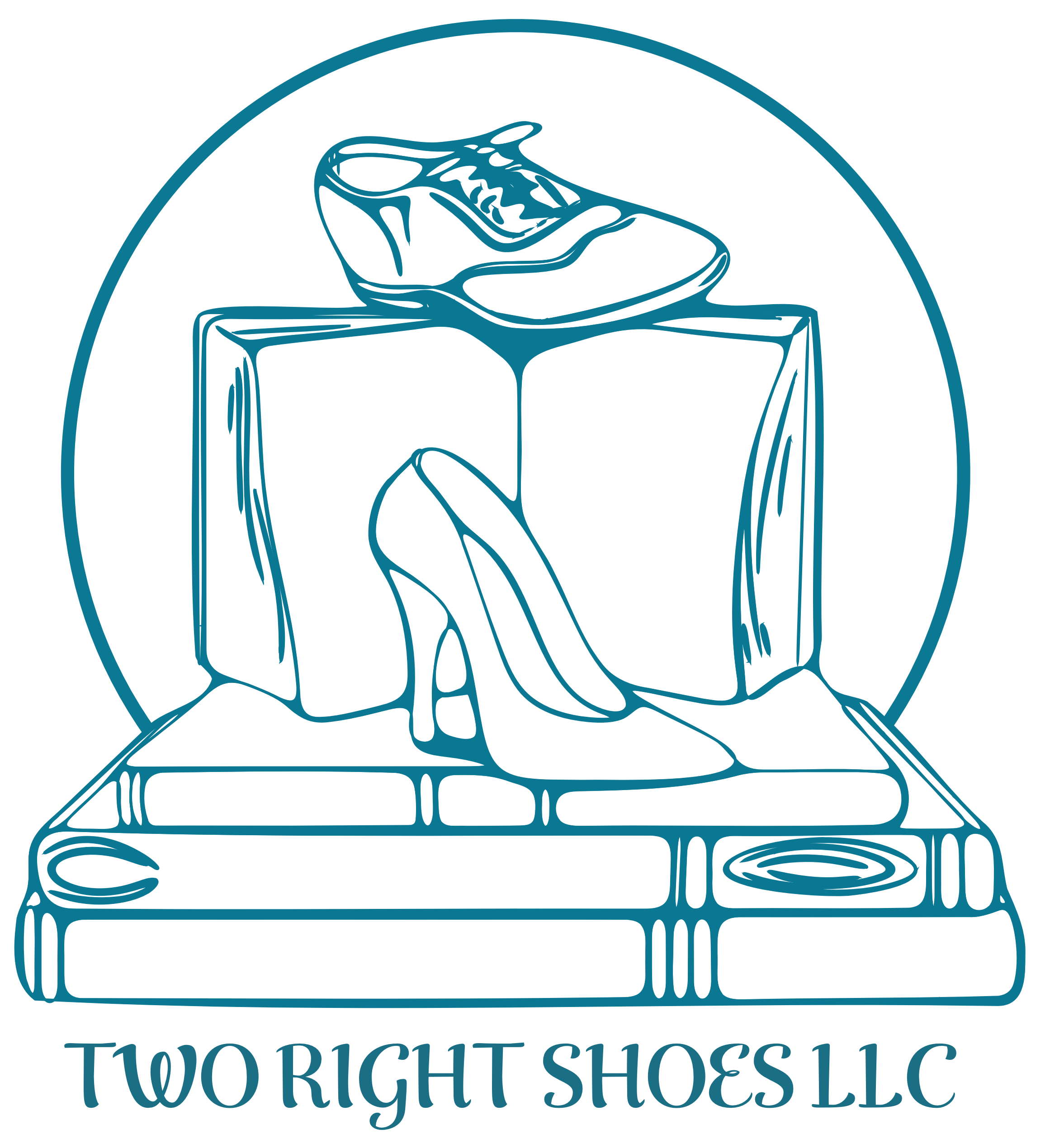 Two Right Shoes Logo